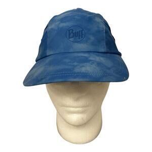 Buff Pro Run Cap Polyester Hat Lightweight Blue
